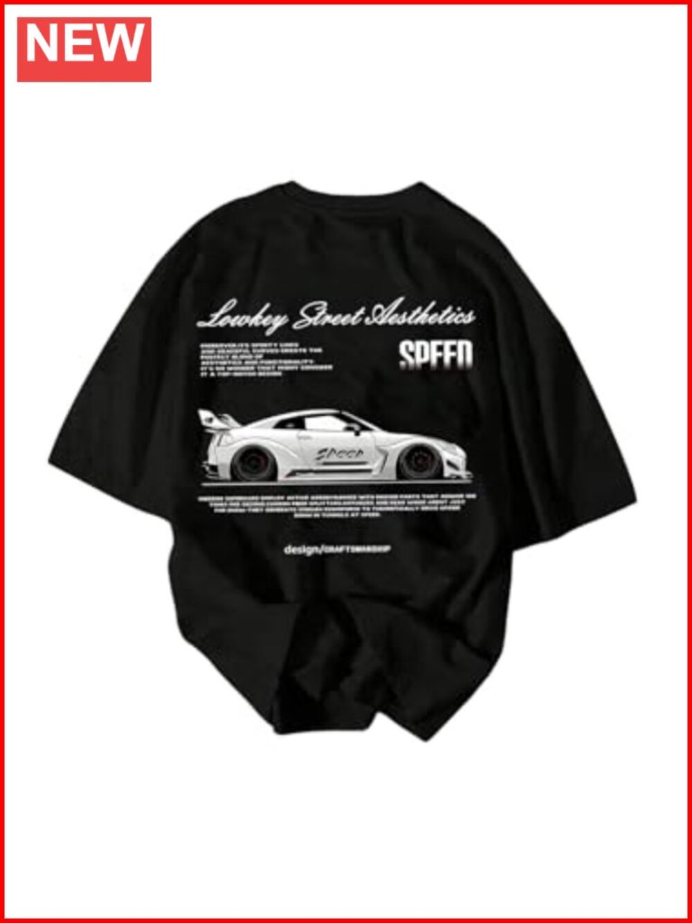 Men's Graphic T-Shirt Crew Neck Short Sleeve Vintage Streetwear Tee